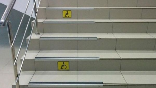 Duh, Deretan Fasilitas Untuk Disabilitas Ini Kok Begini?