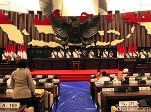 Melihat Suasana Gladi Kotor Sidang Tahunan MPR 2019