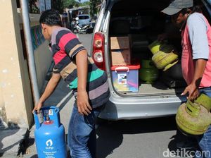 Tempat Pengoplosan Elpiji di Jombang Digerebek, 2 Orang Diamankan