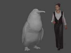 Fosil Penguin Monster Sebesar Manusia Ditemukan