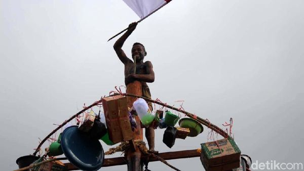 Serunya Lomba Sambut HUT RI di Kampung Bupul Merauke