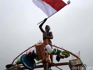 Serunya Lomba Sambut HUT RI di Kampung Bupul Merauke