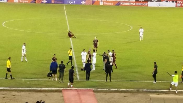 PSM vs Barito Putera berakhir ricuh (Ibnu Munsir/detikSport) PSM vs Barito Putera berakhir ricuh (Ibnu Munsir/detikSport)