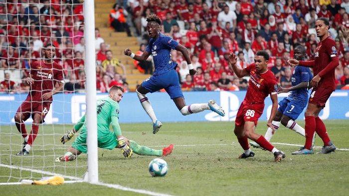7 statistik usai Liverpool mengalahkan Chelsea di Piala Super Eropa. Foto: John Sibley / Reuters 7 statistik usai Liverpool mengalahkan Chelsea di Piala Super Eropa. Foto: John Sibley / Reuters