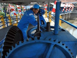Minggu Pagi, 3 Pintu Air di Jakarta Berstatus Waspada