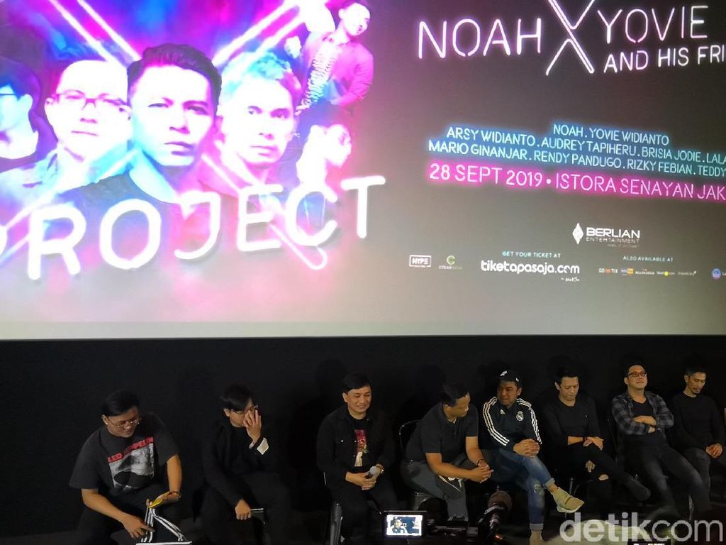 Project X NOAH-Yovie Widianto Galang Dana untuk Penanganan Kebakaran Hutan Project X NOAH-Yovie Widianto Galang Dana untuk Penanganan Kebakaran Hutan