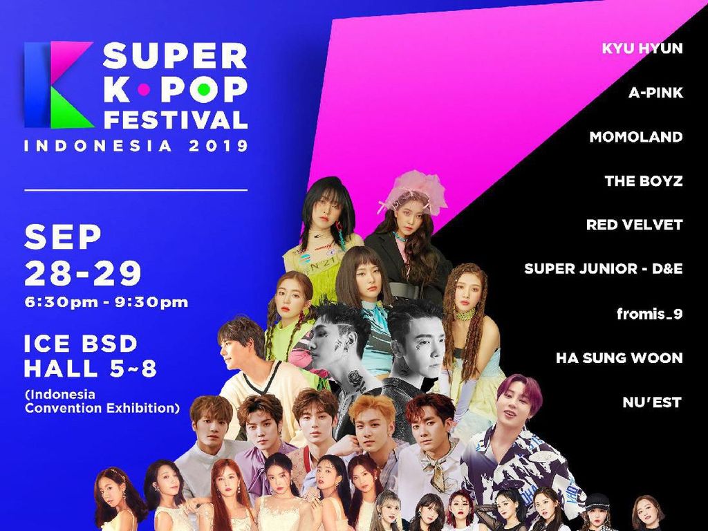 Lee Hi dan Tiffany Young Lengkapi Line-Up Super K-Pop Festival Indonesia