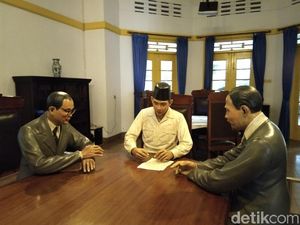 Foto: Mesin Waktu Menuju ke Naskah Proklamasi Foto: Mesin Waktu Menuju ke Naskah Proklamasi