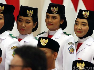 Paras Cantik Petugas Putri Paskibraka Bikin Hati Adem