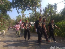 Ratusan Warga Ponorogo Napak Tilas Rute Gerilya Jenderal Soedirman