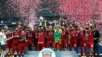 Koleksi gelar Liverpool ini menjadikannya tim Inggris tersukses di ajang tersebut. Reuters/John Sibley.