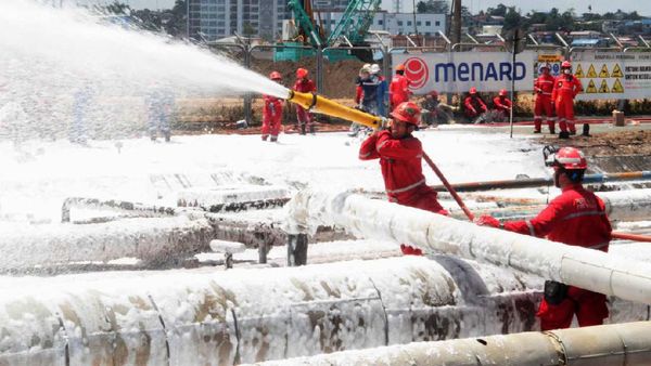 Kebakaran di Kilang RU V Balikpapan Berhasil Dipadamkan