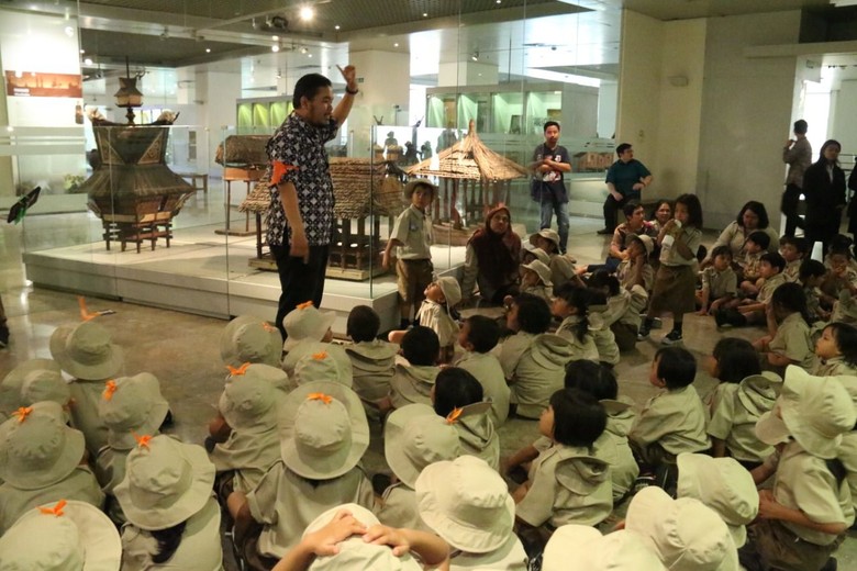 Tanamkan Nasionalisme, 1.000 Siswa PAUD Diajak Keliling Museum