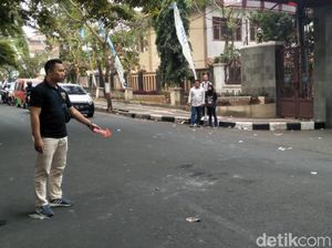 Polisi Cianjur Terbakar Saat Kawal Demo Mahasiswa, Ini Cerita Saksi Mata