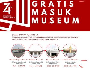 HUT RI ke-74, Gratis Masuk 4 Museum Jakarta Ini