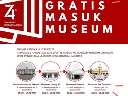 HUT RI ke-74, Gratis Masuk 4 Museum Jakarta Ini