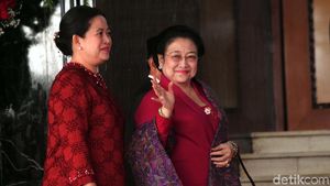 Megawati, Maruf dan Menteri Kabinet Kerja Hadiri Sidang Tahunan MPR
