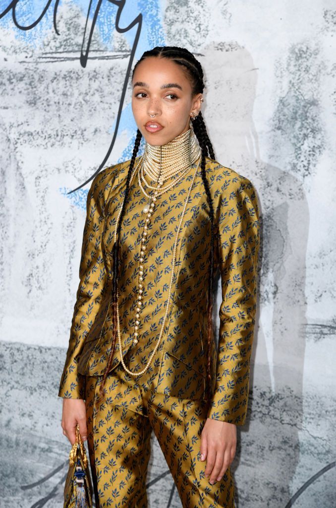 LONDON, ENGLAND - JUNE 25:  FKA Twigs attends The Summer Party 2019, Presented By Serpentine Galleries And Chanel, at The Serpentine Gallery on June 25, 2019 in London, England. (Photo by Gareth Cattermole/Getty Images)