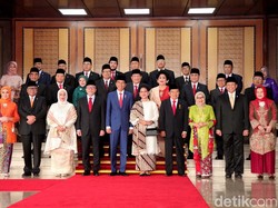 Elegan dengan Batik, Gaya Iriana Jokowi di Sidang Tahunan MPR 2019