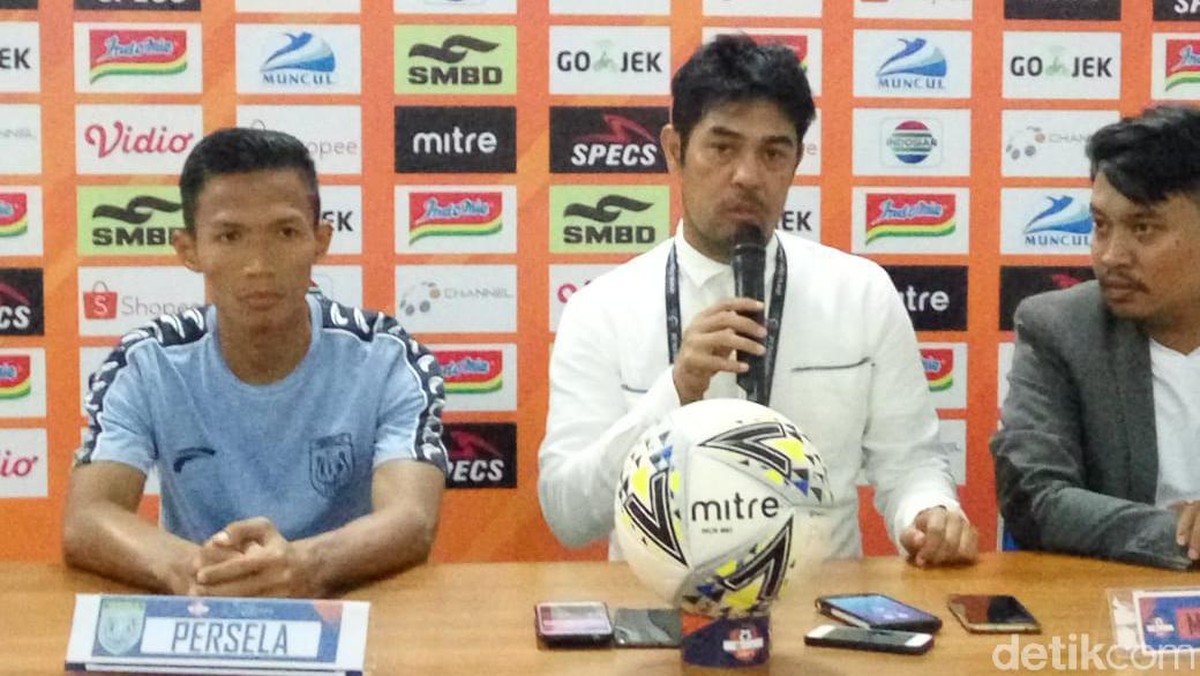 Persela Lamongan imbang 1-1 dengan PSS Sleman. (Foto: Usman Hadi/detikcom)