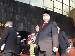 Menteri Kabinet Jokowi hingga Panglima TNI Hadiri Sidang Tahunan MPR