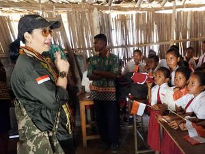 Potret Anita Chairul Tanjung Isi Kemerdekaan di Tapal Batas