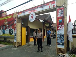 Sambut HUT RI, Polres Banyuwangi Gelar Lomba Gapura Antar Polsek