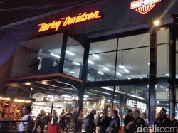 Pencinta Moge Harley RI-Malaysia-Thailand Ngariung di Bandung