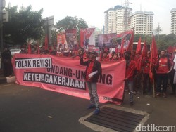 Ini Materi RUU Ketenagakerjaan yang Bikin Puluhan Ribu Buruh Demo