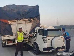 Mobil Gareng Tabrak Kolong Truk, Airbag Berpotensi Tidak Mengembang Mobil Gareng Tabrak Kolong Truk, Airbag Berpotensi Tidak Mengembang