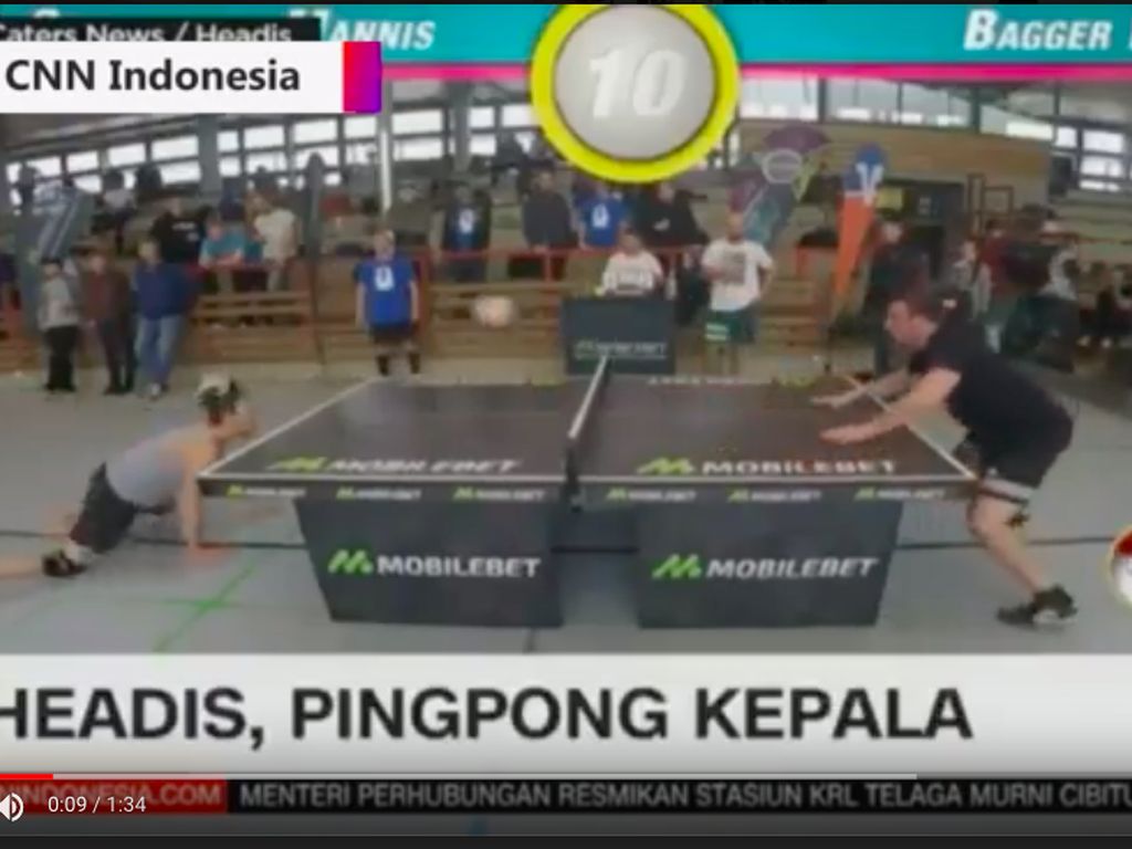 Sundul! Kini Ada Olahraga Pingpong Kepala asal Jerman Sundul! Kini Ada Olahraga Pingpong Kepala asal Jerman