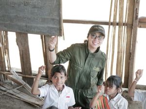 Anita Chairul Tanjung Mengisi Kemerdekaan di Tapal Batas