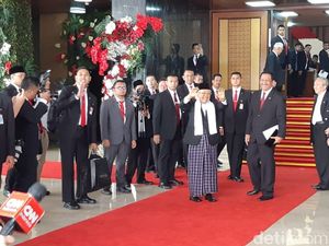 Maruf Amin hingga Anies Baswedan Ikuti Sidang Tahunan MPR