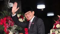 Senyum dan Lambaian Tangan Anies-Sandi di Sidang Tahunan MPR