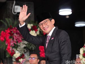 Hadiri Sidang Tahunan MPR, Sandiaga Sempat Jalan Kaki Gara-gara Macet Hadiri Sidang Tahunan MPR, Sandiaga Sempat Jalan Kaki Gara-gara Macet