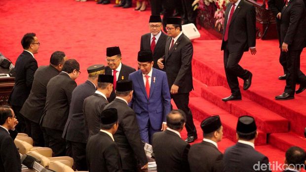 Jokowi di Sidang Tahunan MPR /