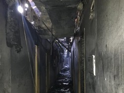 8 Orang Tewas dalam Kebakaran di Hotel Ukraina