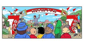 Deretan Google Doodle Rayakan Hari Kemerdekaan Indonesia