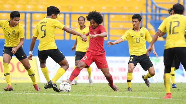 Timnas Indonesia U-19 Unggul 3-0 atas China di Babak Pertama