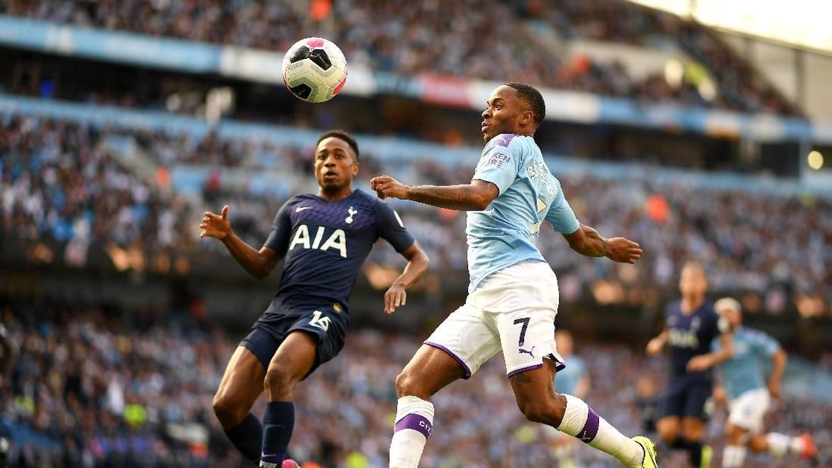 Manchester City vs Tottenham Hotspur di pekan kedua Liga Inggris 2019/2020. (Foto: Shaun Botterill/Getty Images)