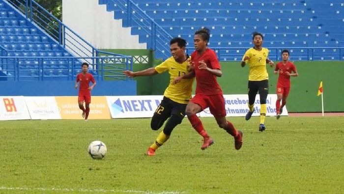 Timnas Indonesia kalah dari Malaysia di semifinal Piala AFF U-18 2019. (Foto: Dok. Tim Media PSSI) Timnas Indonesia kalah dari Malaysia di semifinal Piala AFF U-18 2019. (Foto: Dok. Tim Media PSSI)