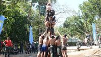 Seru! Marinir AS dan Indonesia Ikuti Lomba HUT RI di Dalam Hutan