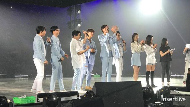 Personel Running Man gelar fan meeting di Jakarta