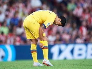 Sudah Pulih, Suarez Siap Main Lawan Valencia Sudah Pulih, Suarez Siap Main Lawan Valencia