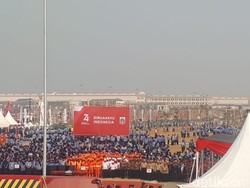 BKD Tegur PNS DKI yang Tak Tertib Saat Upacara HUT RI di Pulau Reklamasi