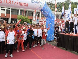 Bareng BRI, 5.000 Peserta Jalan Sehat Ramaikan HUT ke-74 RI di Papua