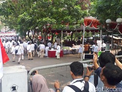 Prabowo Pimpin Upacara HUT Ke-74 RI di DPP Gerindra