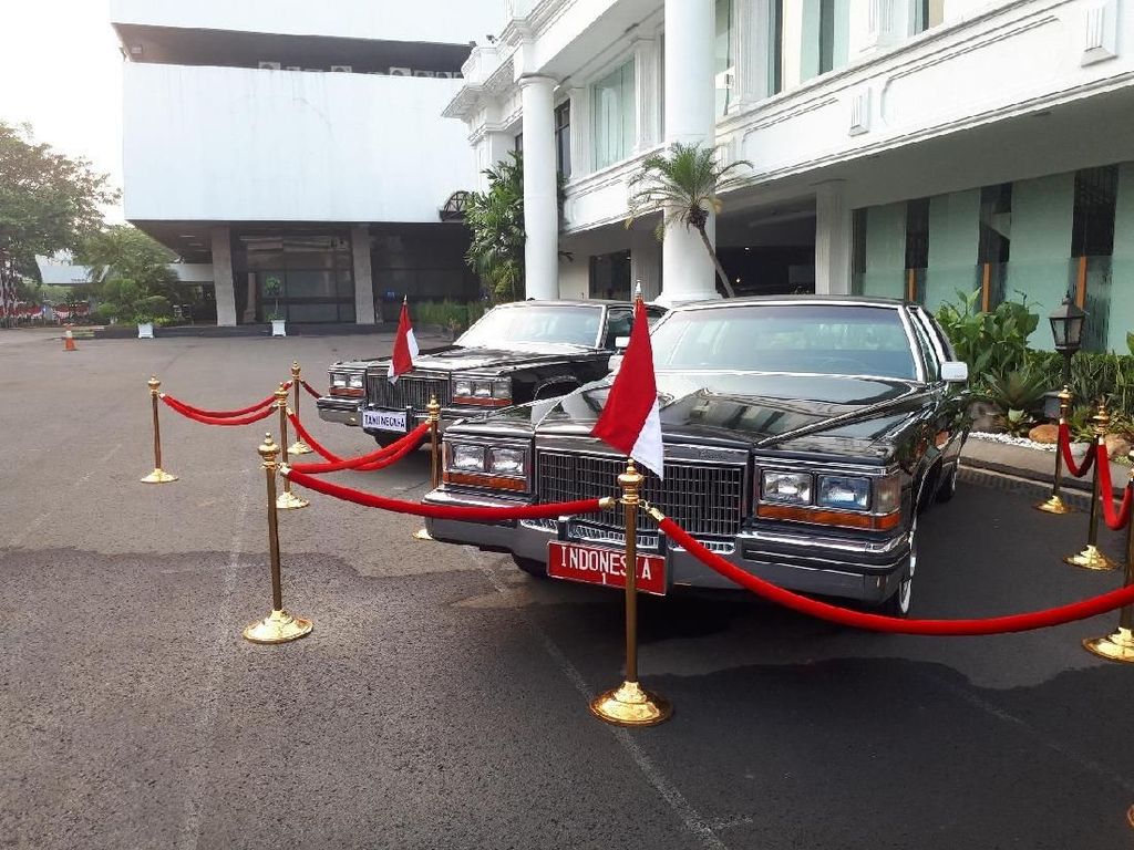 HUT ke-74 RI, Mobil Zaman Presiden Soeharto Mejeng di Istana HUT ke-74 RI, Mobil Zaman Presiden Soeharto Mejeng di Istana