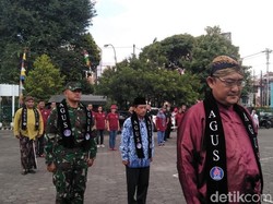 Uniknya Komunitas Agus di Yogya Gelar Upacara 17 Agustus