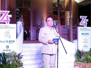 Dirut BTN Bacakan Puisi Berjudul Kepada Tanah Air di Rumah Fatmawati